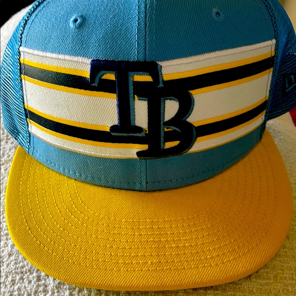 Blue and Yellow TB Cap